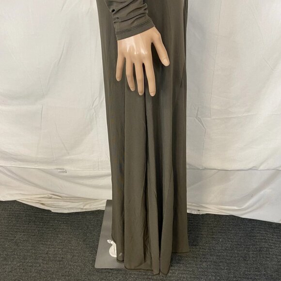 NEW SAMSOE SAMSOE Women’s Saandreas Mesh Long Sleeve Dress Turkish Coffee Size S - Picture 3 of 14